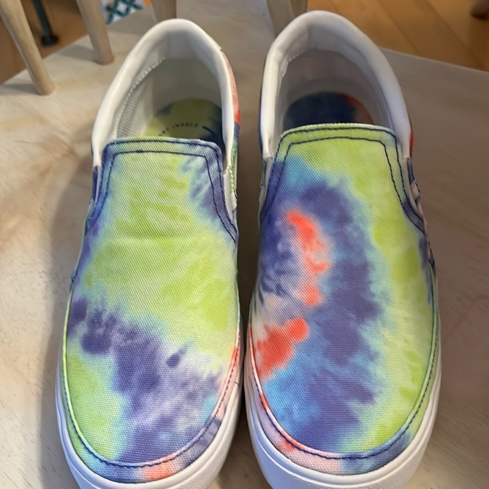 Nike tie-dye Court Legacy Canvas Slip-on